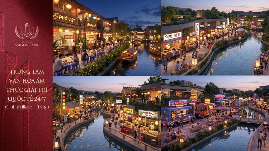 tiện ích trung tâm giải trí vinhomes saigon park