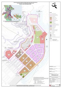 giới hạn khu đất dự án Vinhomes Pearl Bay Nha Trang