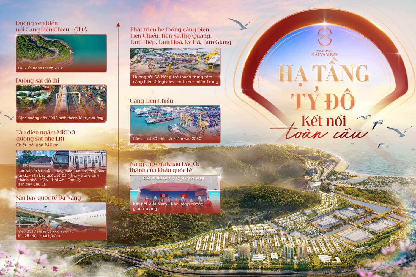 hạ tầng tỷ đô Vinhomes Làng Vân