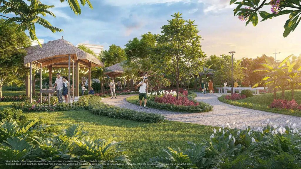 tiện ích cảnh quan Vinhomes Làng Vân