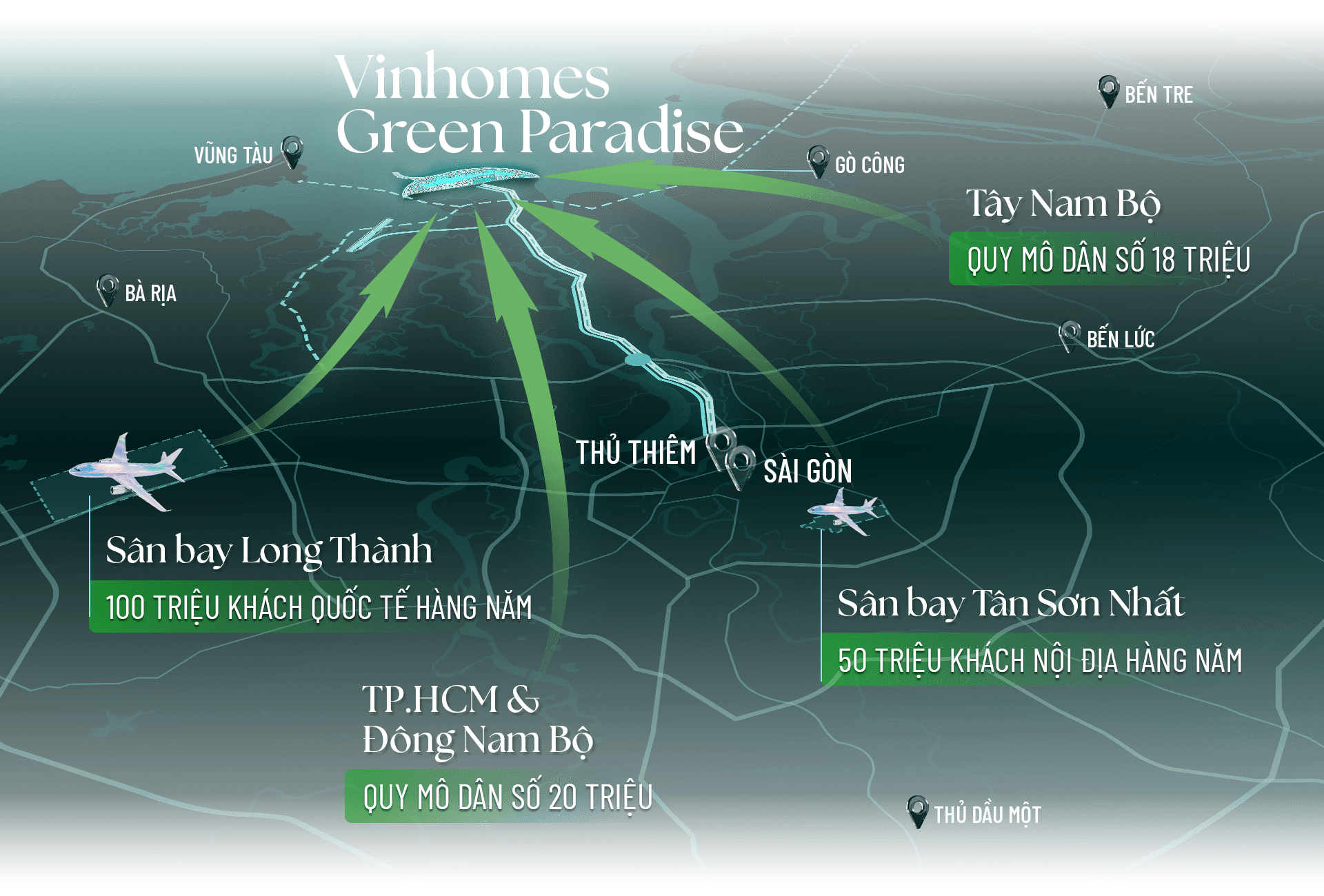 vị trí vinhomes cần giờ