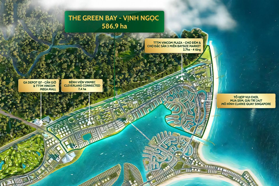 Vịnh ngọc - vinhomes cần giờ