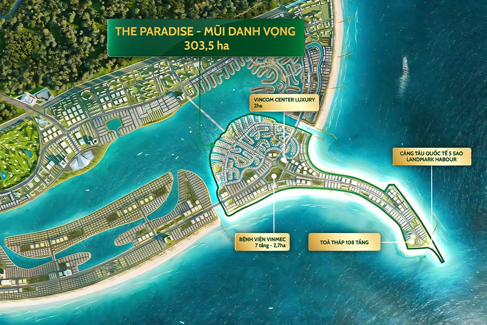 khu paradise - vinhomes cần giờ