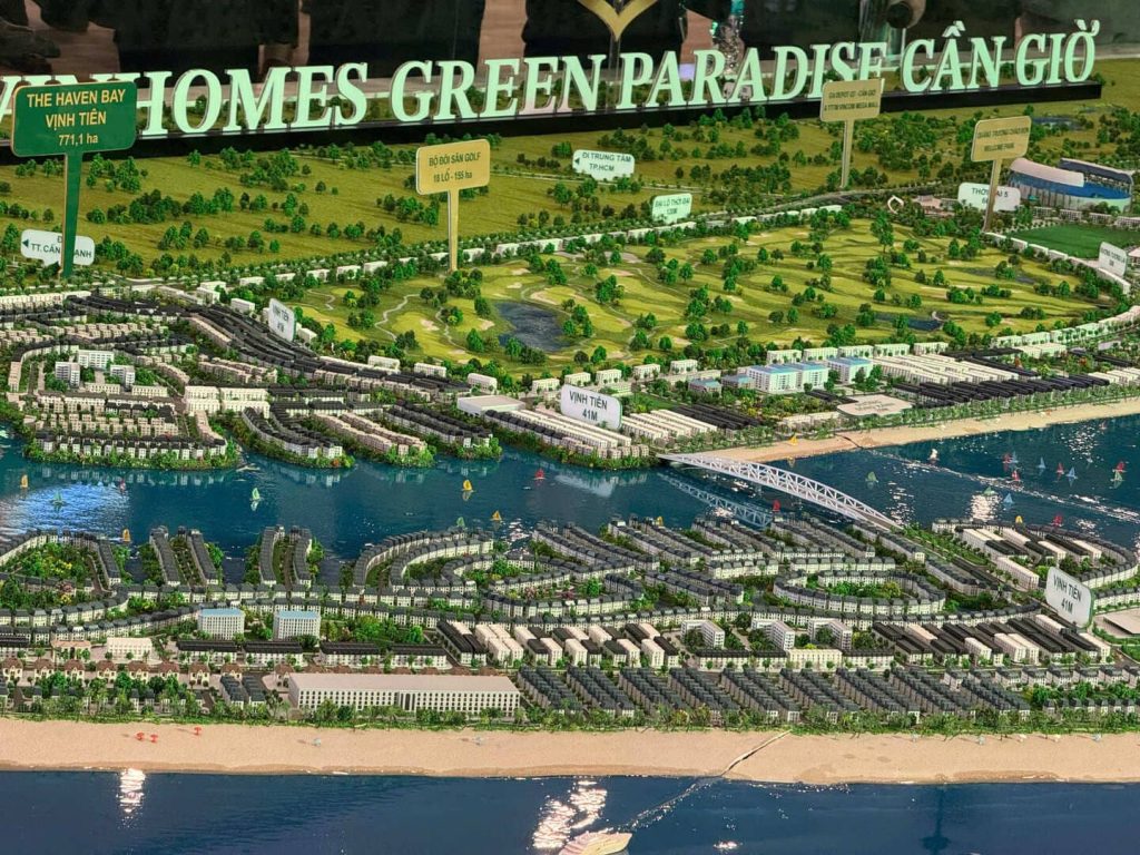 Sa bàn Vinhomes Cần Giờ ở đâu? Hướng dẫn tham quan và phân tích quy hoạch từ mô hình 3D thực tế