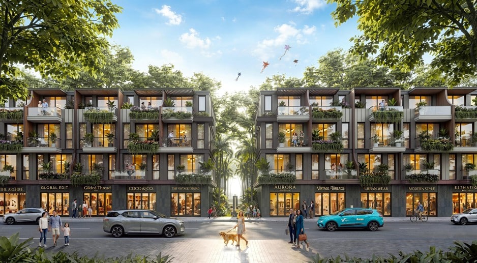giá nhà phố vinhome hóc môn
