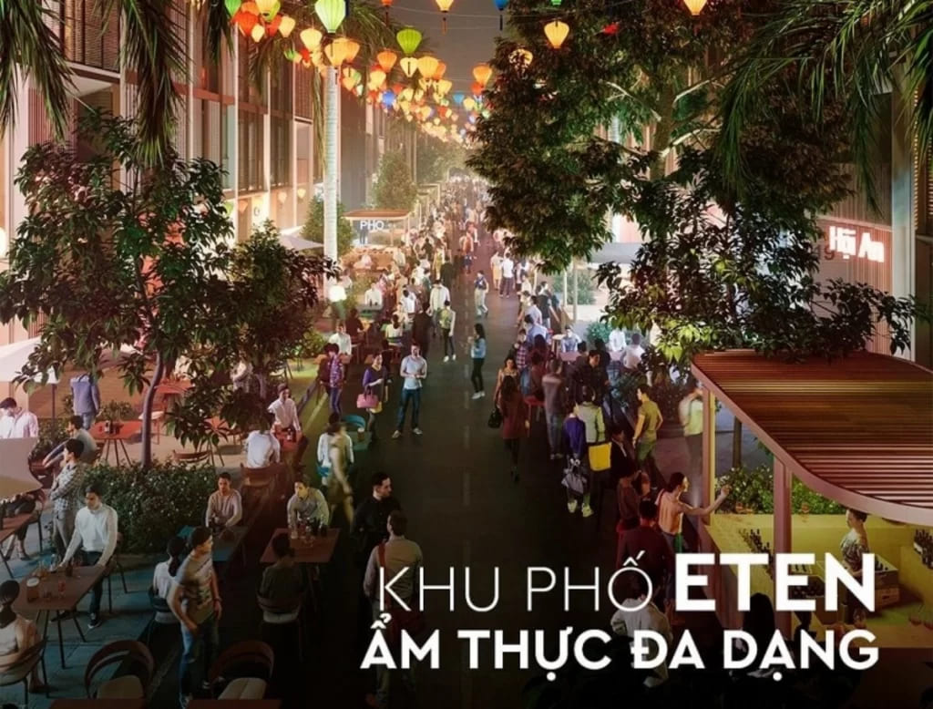 tiện ích Phố ẩm thực ETEN