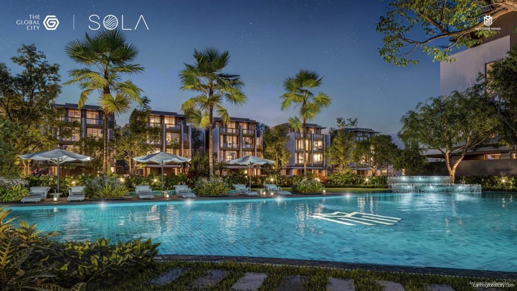 bảng giá biệt thự Sola The Global City