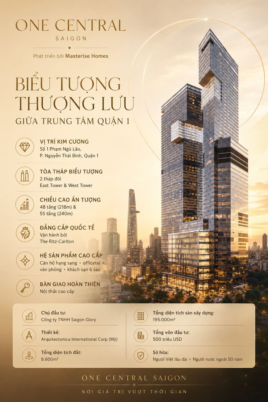 đầu tư One Central Saigon Quận 1