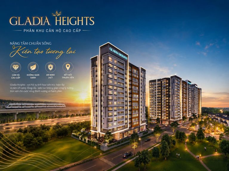 Phân khu Gladia Heights – Khu căn hộ cao cấp Gladia Khang Điền