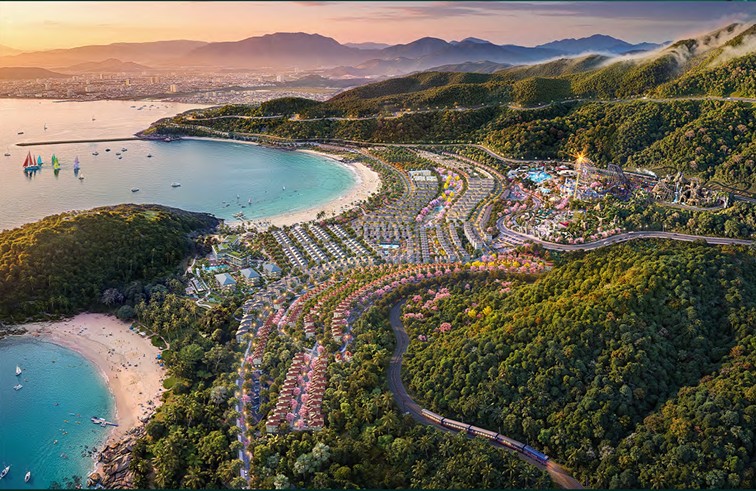 quy mô Khu Đảo Ngọc - Vinhomes Làng Vân