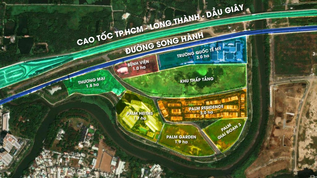 mặt bằng Palm City