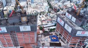 tiến độ thi công dự án One Central Saigon
