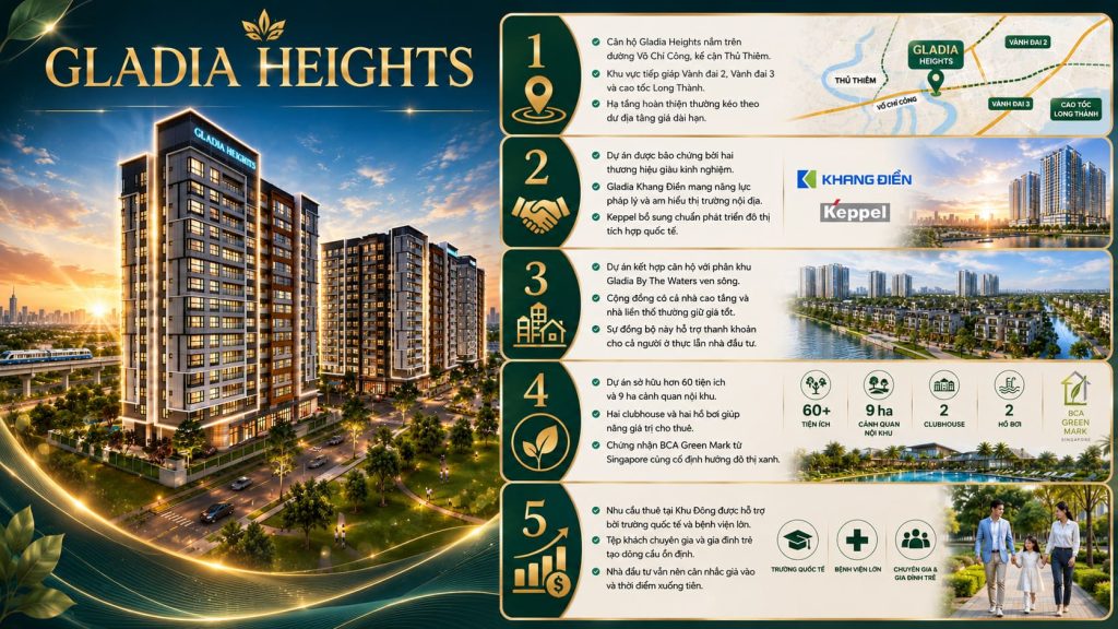 đầu tư Gladia Heights