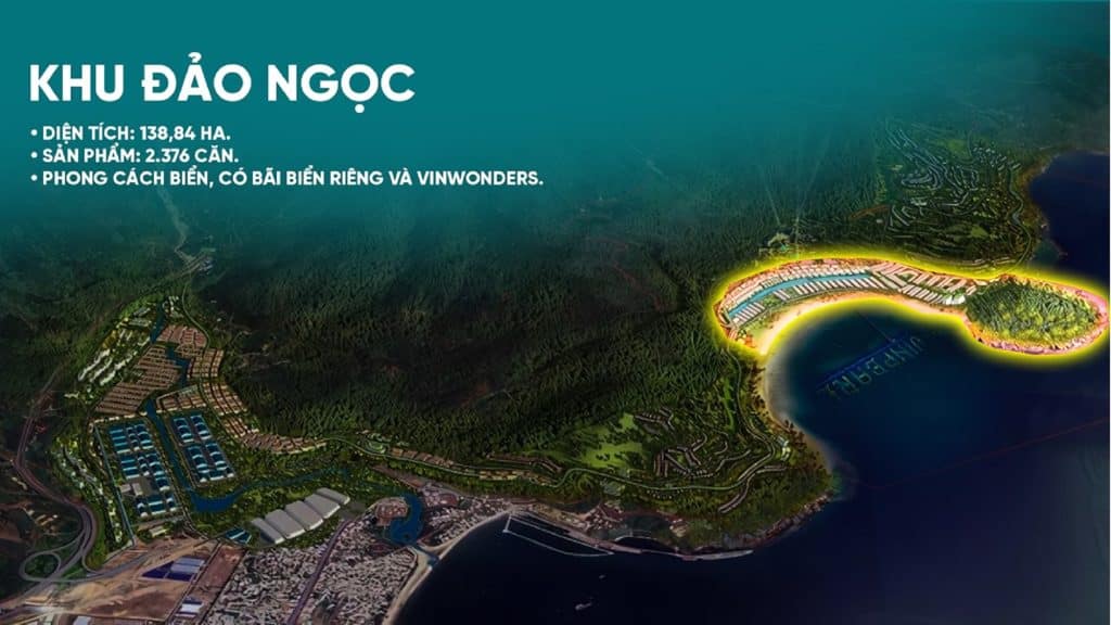 đảo ngọc vinhomes làng vân