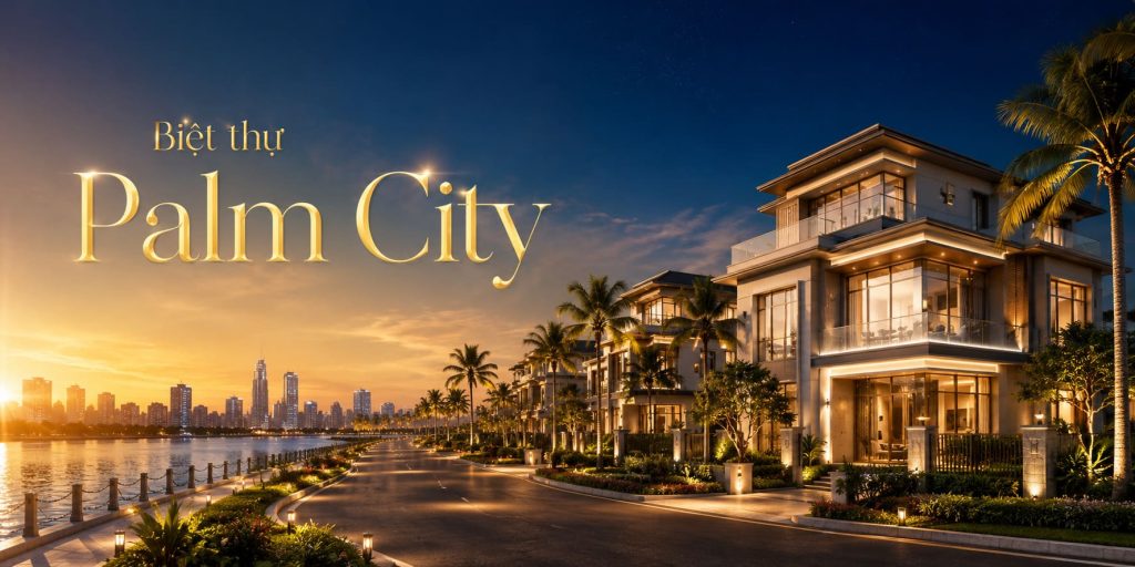giá bán biệt thự palm city