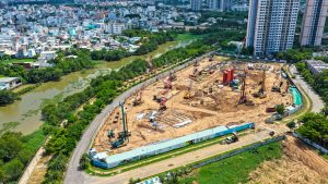 hình ảnh Tiến độ Palm City mới nhất