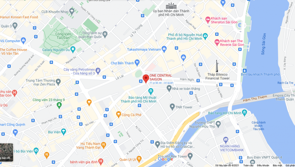 hạ tầng one central saigon