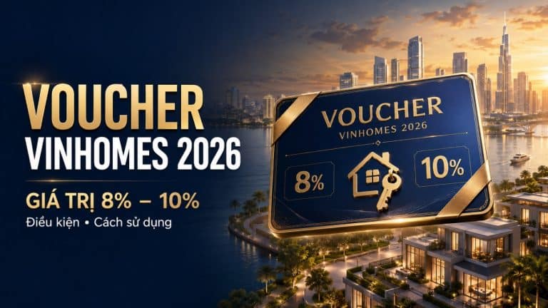 Voucher Vinhomes 2026: Điều kiện, giá trị và cách sử dụng