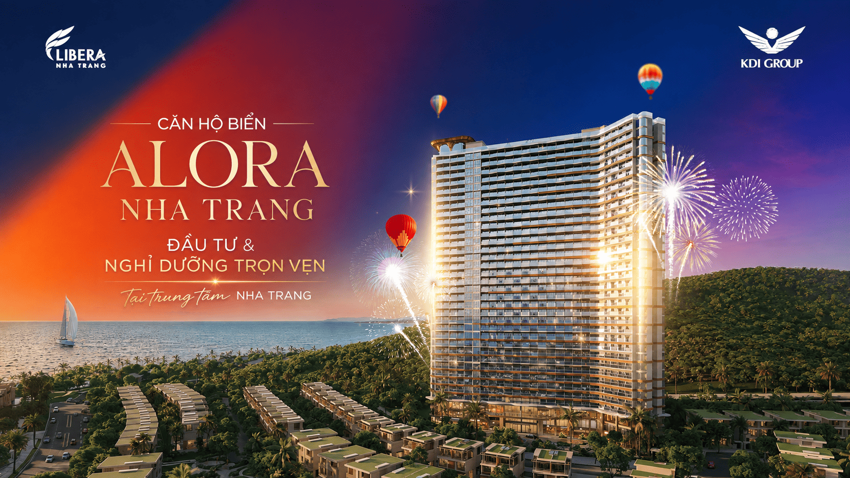 Căn hộ biển Alora Nha Trang trong quần thể Libera Nha Trang