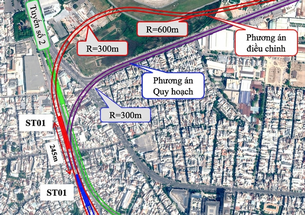 Ba hành lang bất động sản đáng chú ý dọc Metro số 6