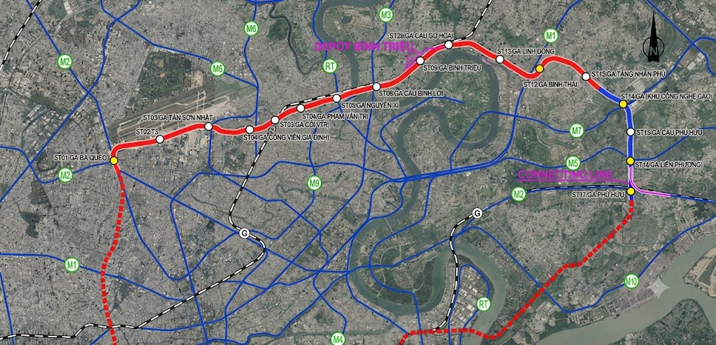 Vì sao Metro số 6 có nền tảng tăng giá riêng biệt?