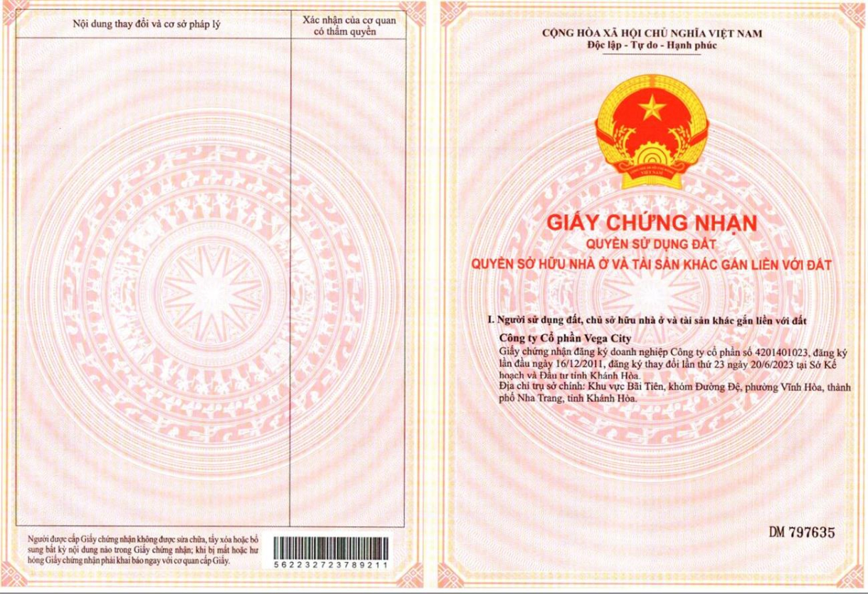 pháp lý libera nha trang