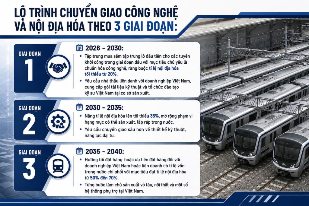nội hóa tuyến metro