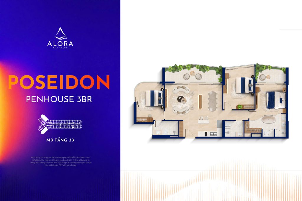 layout penthouse alora