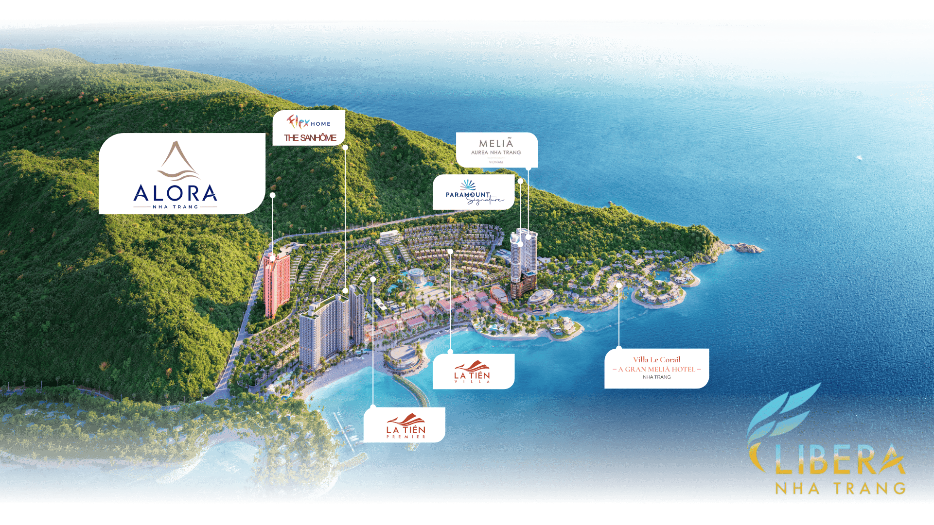 Phân khu Alora Nha Trang với mật độ xây dựng 25%